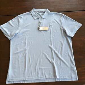 Southern Tide Sky Blue Polo Shirt